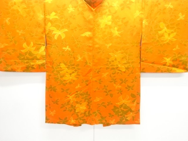 JAPANESE KIMONO / HAORI COAT / FLOWER 